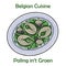 Paling in\\\'t Groen, A Popular Dish in Belgium