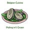 Paling in\\\'t Groen, A Popular Dish in Belgium