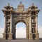 Palladian Architecture Medieval Entrance Gate 3d Model For Cartoon