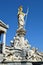 Pallas Athena Statue in front of Parliament in Vienna, Austria