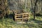 Pallet Compost Bin. Composter made og pallets in garden