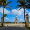 Palm Beach Worth Avenue clock tower Florida