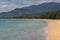 Palm Cove beach with protected area to swim, Cairns Australia