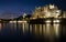 Palma Cathedral at night