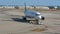 Palma de Mallorca, Spain. Eurowings Airbus A320 at Palma de Majorca airport is taxiing to the terminal