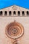 Palma, Mallorca, Majorca, Balearic Islands, Spain, church, details, rose window, decoration, Basilica of St. Francis
