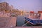 Palma marina boats moored