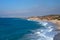 Palmachim beach in Israel.
