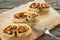 Palmiers with flaky pastry