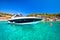 Palmizana bay on Pakleni Otoci islands turquoise yachting destination view