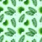 Palms leaves seamless pattern. repeat tropical background. template greenary wallpaper. Graphic design with Phoenix