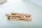 Palo Santo bars close-up and copy space. Ritual cleansing with sacred ibiocai, meditation, aromatherapy with incense and