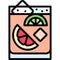 Paloma Cocktail icon, Alcoholic mixed drink vector