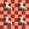 Palomino horse pattern