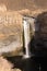 Palouse Falls Medium Flow Summertime State Park River Waterfall
