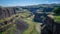 The Palouse River, snaking through canyons