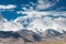 Pamir Mountains view from Karakul Lake in Pamir Mountains, Akto County,Kizilsu Kirghiz Autonomous Prefecture, Xinjiang, China.