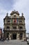 Pamplona, 17th April: City Hall Building from Plaza Consistorial Square of Pamplona of Navarre region in Spain