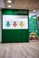 PAMPLONA, NAVARRA SPAIN JANUARY 14 2022: Selective garbage collection point for recycling