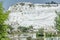 pamukkale view from the entrance