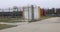 Pan across prison yard