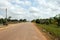 Pan American highway through the Amazon rainforest near Manaus, Brazil South America