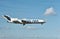 Pan Am Boeing B-727 landing at Miami on October 3 , 1986 after a flight from New York.