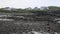 Pan of Clare Island Houses And Beach, County Mayo