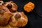 Pan de Muerto Mexico, Mexican sweet Bread during Day of the Dead festivities