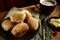 Pan de Sal or salted bread rolls
