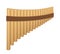 Pan Flute Panpipes Wooden Musical Instrument