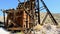 Pan of Gold Mine in the Mojave Desert