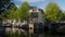 Pan from Herengracht Canal to Brouwersgracht Canal