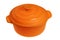 Pan from orange silicone