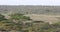 Pan over acacia trees, Serengeti, Tanzania