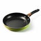 Pan perfection Isolated iron frying pan exudes simplicity and functionality