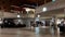 Pan shot of empty shopping mall during coronavirus shutdown in Coquitlam BC Canada