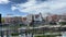 A pan view of Universal Studios