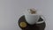 Pan zoom of cofee cup
