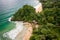 Panama. Bocas del Toro. Tropical Island Aerial View.