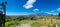 Panama, Boquete, panoramic view of the valley