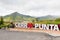 Panama Chiriqui province  Cerro Punta welcome sign