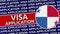 Panama Circular Flag with Visa Application Titles