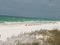 Panama City Beach, FL Beach - Ocean Waves Crashing on White Sand Beach Shoreline