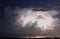 Panama City Beach, Florida Lightning cloudy gulf of mexico sunset