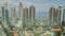 PANAMA CITY, PANAMA-APR 13, 2023: modern skyscrapers in downtown Panama City, Panama on April 13, 2023.