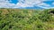 Panama, Los Molinos, volcanic canyon covered with dense tropical vegetation at the foot of the Baru volcano