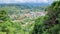 Panama, panoramic view of Boquete town and valley