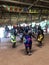 Panama, Spain. August 30, 2019 - embera tribe, native Indian people make music and dance for the tourists. Indian reservation is