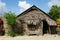 Panama, traditional house of residents of the San Blas archipelago